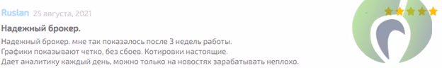 Отзыв о надёжности брокера